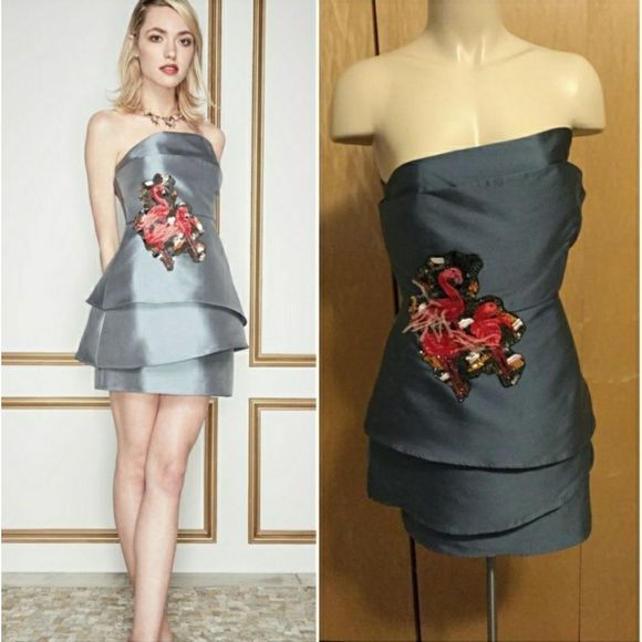 Mestiza Strapless Mille -Guille Stein Cocktail - Picture 3 of 8